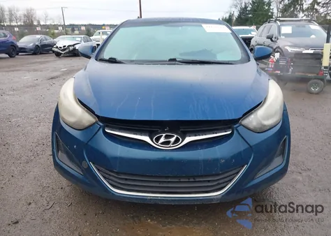 2014 Hyundai Elantra Se from USA, damaged, VIN KMHDH4AE7EU199071